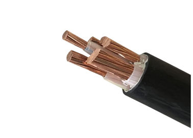 0.6/1kV Cu XLPE Power Cable ,  XLPE Electrical Cable With Black Jacket