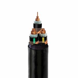 Three Core PO Sheathed MV Power Cable , XLPE  LSZH Cable Copper Conductor