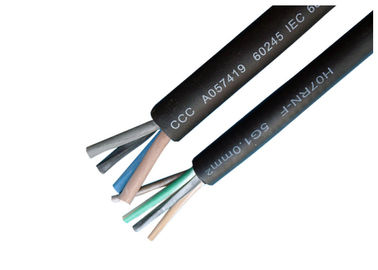 Heavy Model Rubber Sheathed Cable , Rubber Insulation Cable With Flexible Cores
