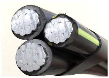 Electrical ABC Aerial Bundled Cables Three Core For Under Ground / Villages Electrification