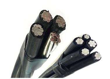 AL / XLPE Insulation Cable Aerial Bunch Cable For Overhead Distribution Lines
