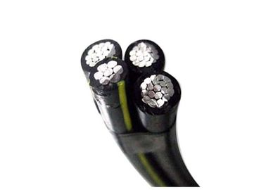 0.6/1KV Aerial Drop Cable , Aerial Electrical Cable Overhead Line Triplex  ASTM B231