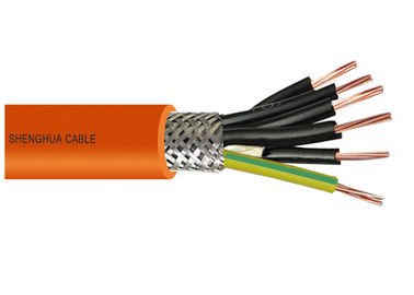Black Pvc Multicore Cable Size 0.75-6 WIth PVC Sheath Braided Shield