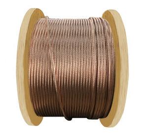 PVC Jacket Copper Clad Aluminum Cable , Copper Clad Aluminum Conductor CCA Conductor