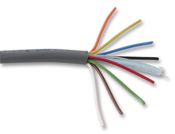Al - Foil Screen Tinned Copper Wire , PVC Sheathed Cable Multi Cores