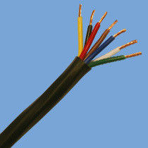 Black Armoured Multicore Control Cable XLPE Insulated Flame Retardant