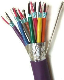Size 0.5~1.5sqmm Multi Pair Instrument Cable , Flexible Copper Cable