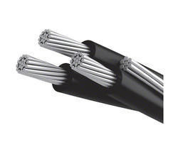 Muti Core Aerial Bundled Cable Aluminum Conductor Drop Wire 0.6KV / 1KV