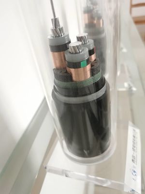 IEC 60502-1 PVC Sheathed Armored Copper Cable For Power Grids