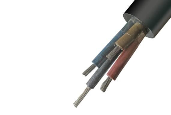 Professional TRS Flexible Cable Copper Conducotor 16mm2 - 185mm2 Phase