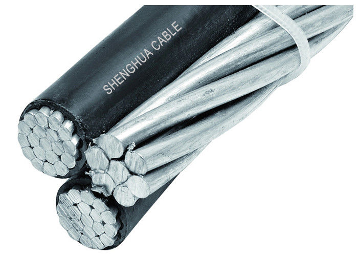 3 Core Aerial Bundled Triplex Service Drop Cable For Overhead Power Transmission Lines