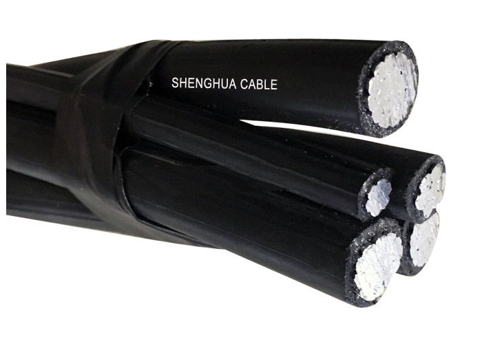 PE Insulation Five Core Aerial Drop Cable STANDARD NF C 33-209 NFA 2X