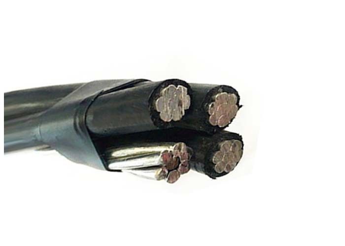 AL / XLPE Insulation Cable Aerial Bunch Cable For Overhead Distribution Lines