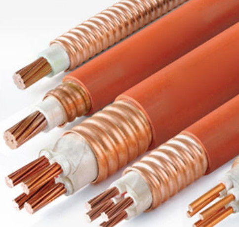 Low Voltage Flame Resistant Cable , Electrical Copper Cable Mineral Insulated s