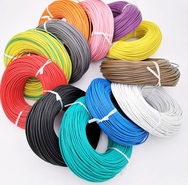 Indoor Single Core Wire Copper Conductor Smooth PVC Outer Jacket