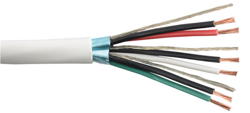300V 0.6mm Thick 2x0.75mm2 Shielded Instrument Cable