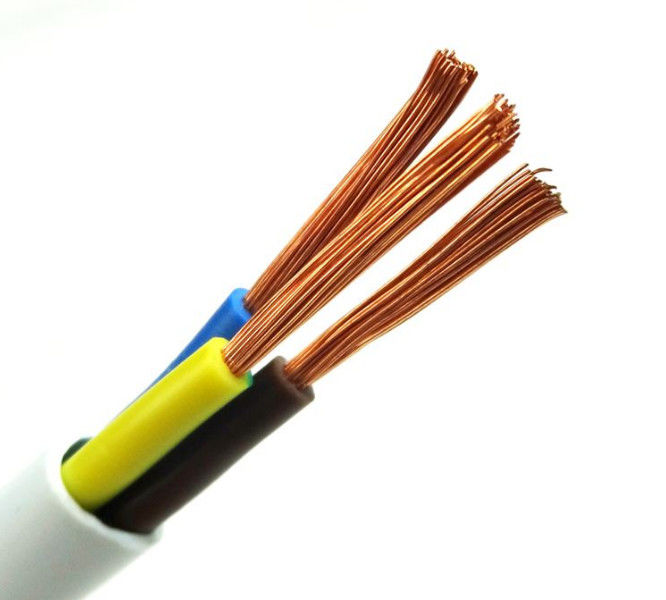 PVC Sheathed Flexible Power Cable , Copper Flexible Cable For Electrical Applance