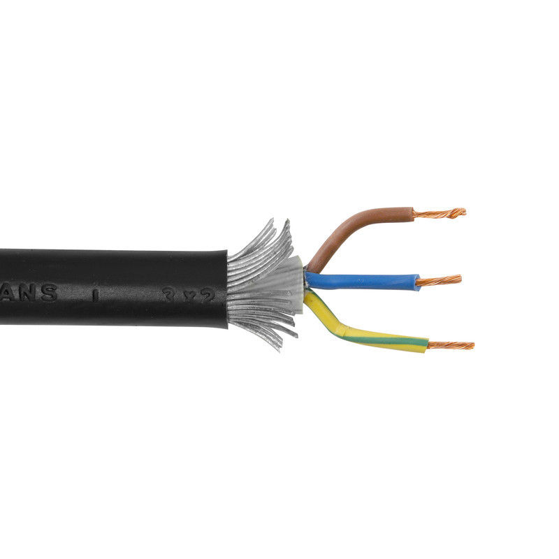 25mm 3 Core Electrical Cable , Aluminium Wire Armoured Cable XLPE Insulation