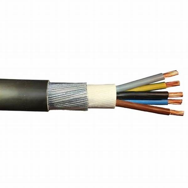 PE LSOH XLPE Flexible Armored Cable Wiring Copper Conductor