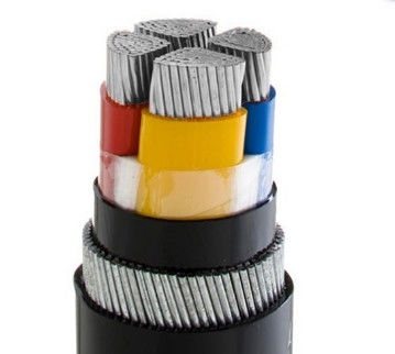 TR-XLPE Insulated URD Armoured Power Cable , Mv Power Cable Three Medium Voltage