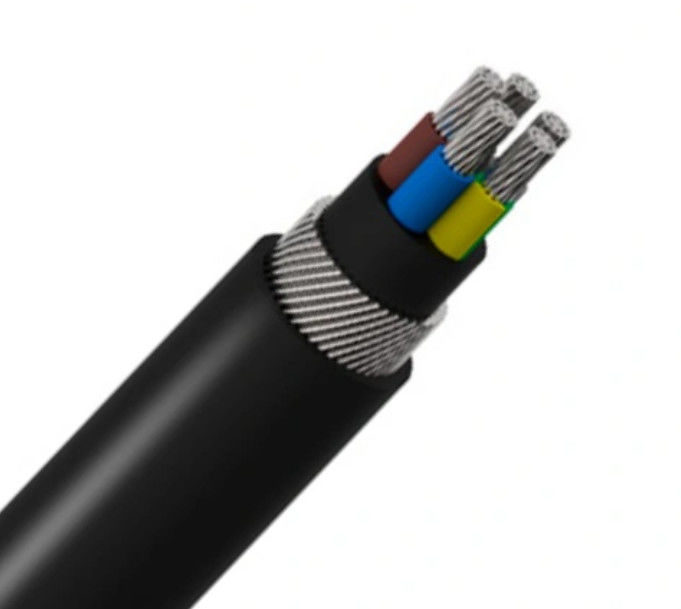 Three Phase Armored XLPE Electrical Cable Aluminum Conductor Steel Wire