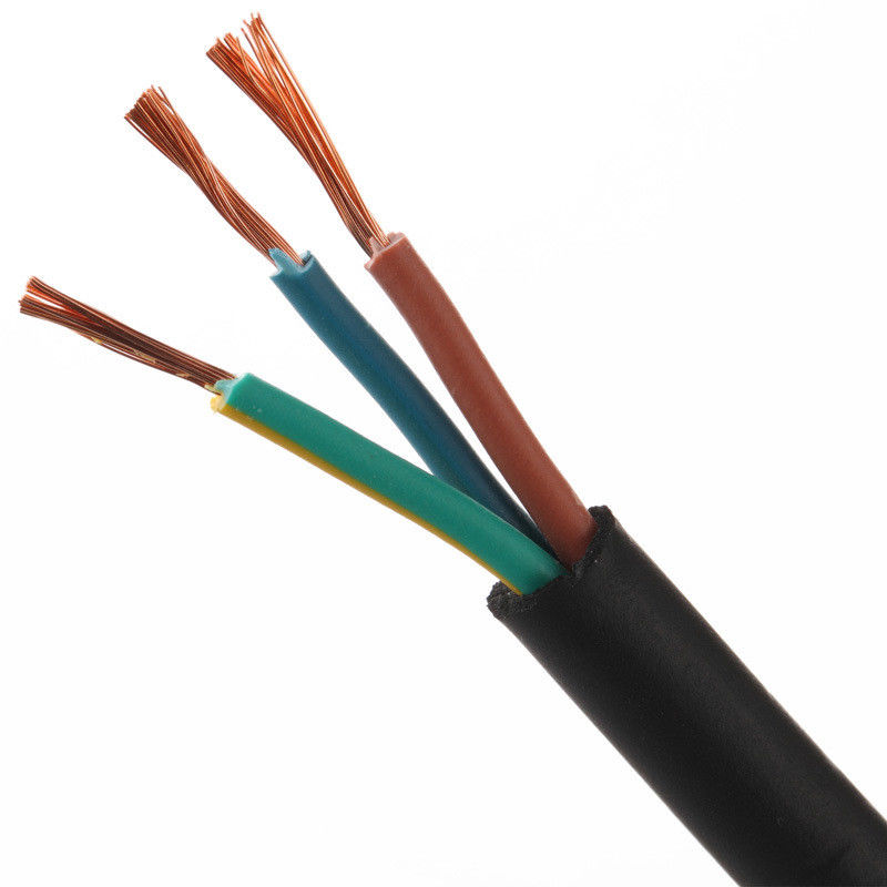 PVC Sheathed Flexible Power Cable  , Copper Flexible Cable For Electrical Applance