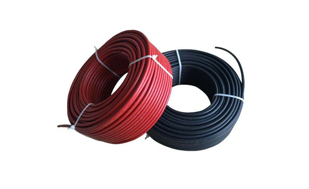 Professional Solar PV Wire , 6mm Solar Cable 2 Core Photovoltaic System