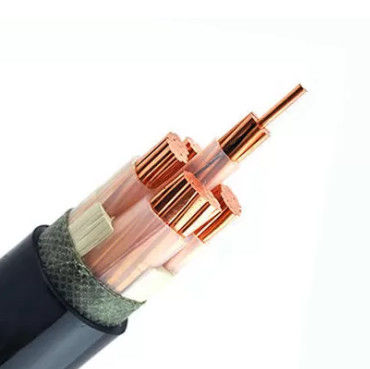 Armoured XLPE Insulated Power Cable / PVC Compound XLPE Underground Cable