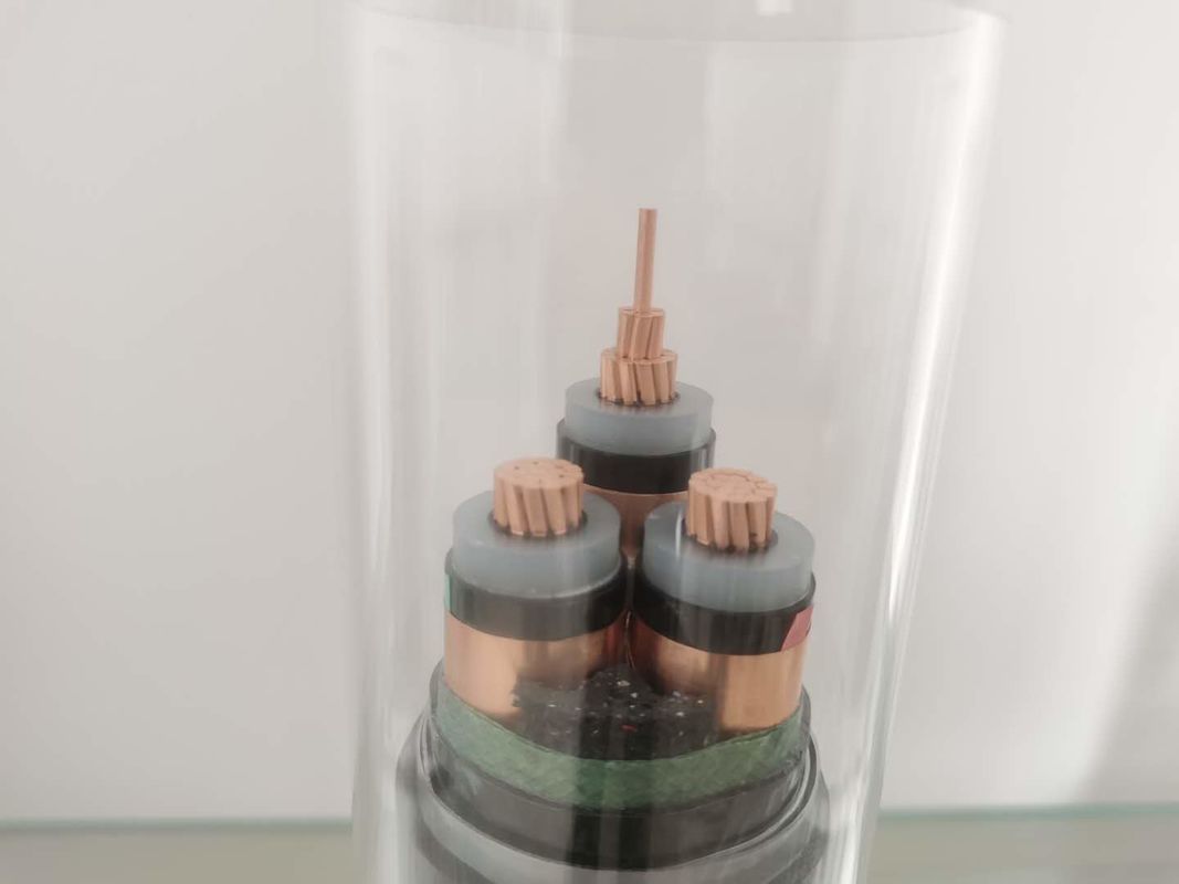 Copper 220KV Transmission Waterproof XLPE Power Cable